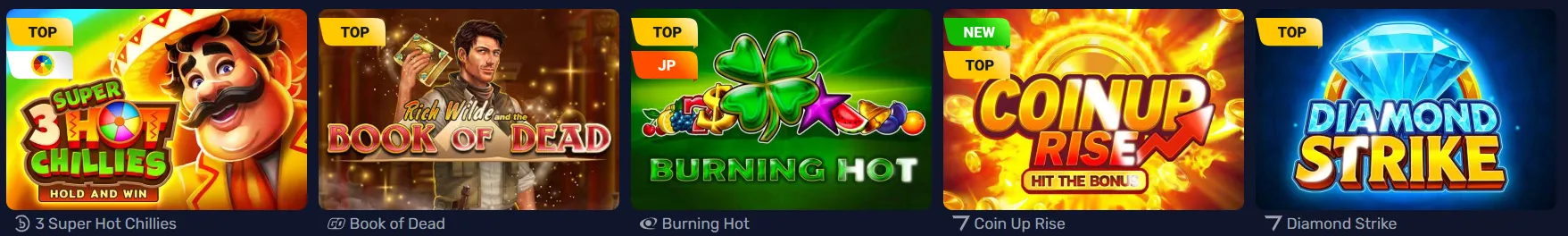 Popular Slot Games at Basswin
