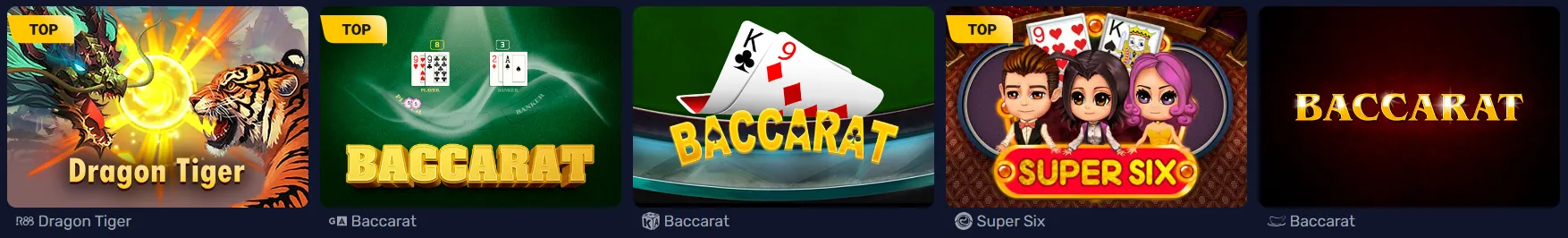 Table Games at Basswin Casino